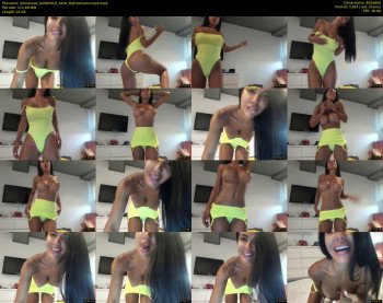 Alenaxoxo — 25 minute MyFreeCams cam show recording, 480p, Aug 2, 2019