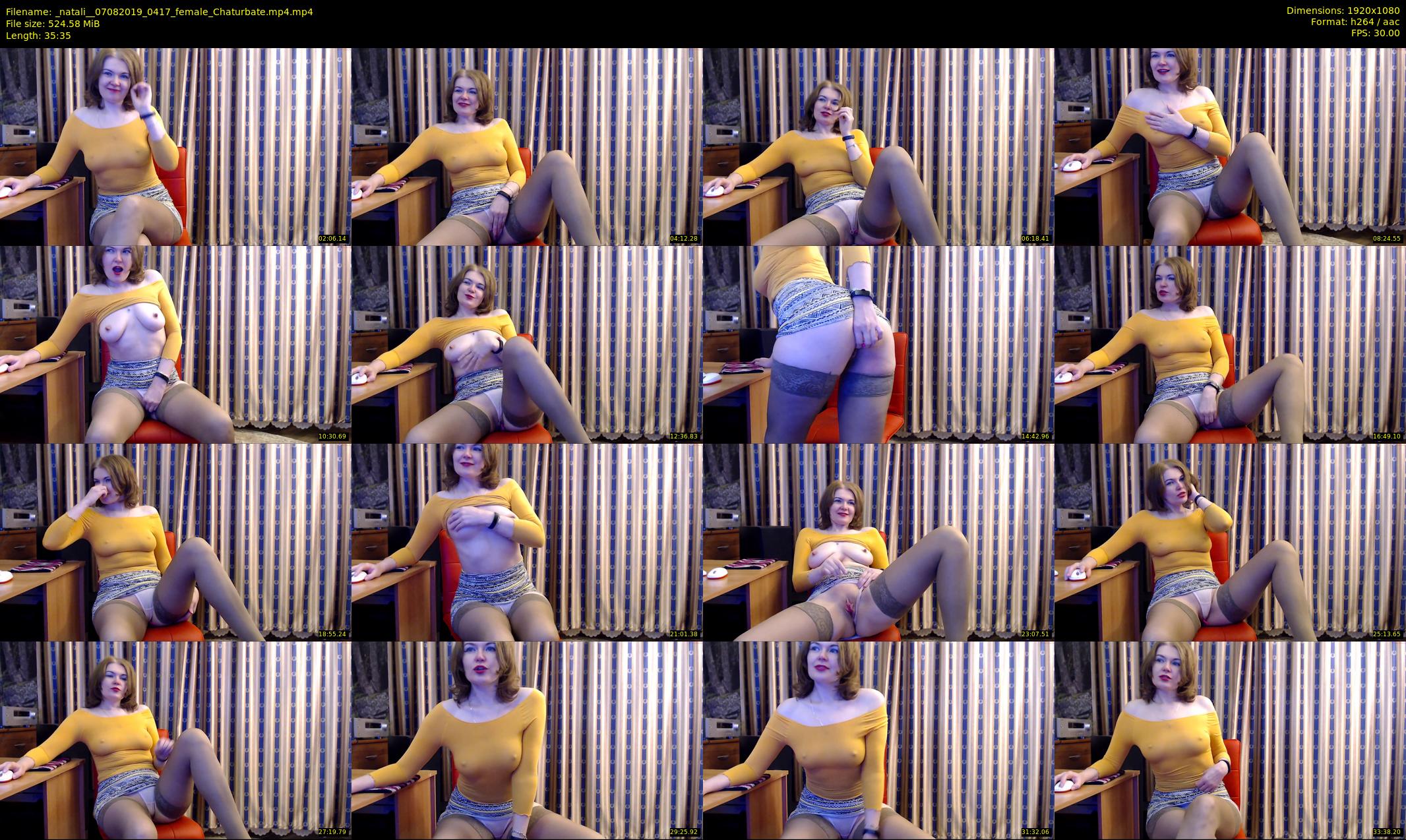 _natali_ — 36 minute Chaturbate female cam show recording, 1080p, Aug 7, 2019