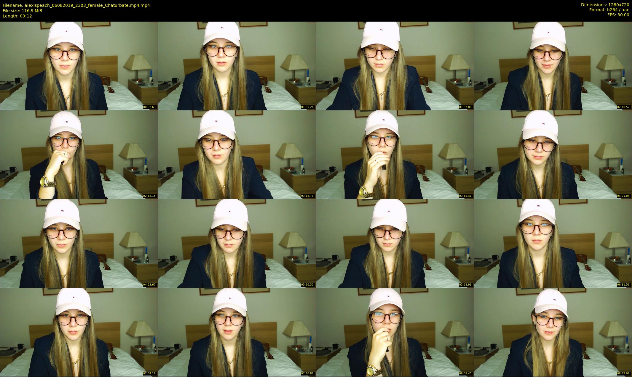 alexispeach — 10 minute Chaturbate female cam show recording, 720p, Aug 6, 2019