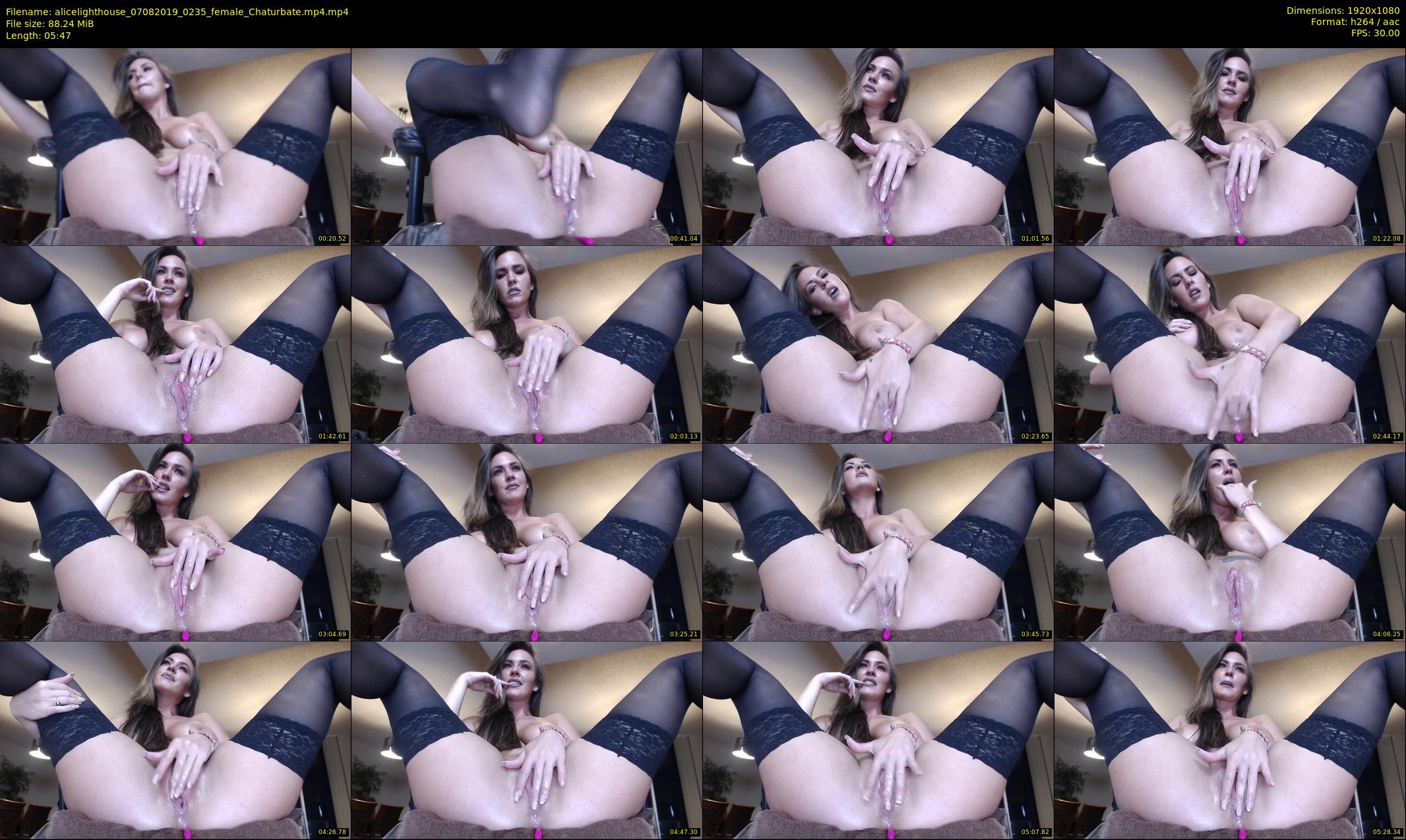 alicelighthouse — 6 minute Chaturbate female cam show recording, 1080p, Aug 7, 2019