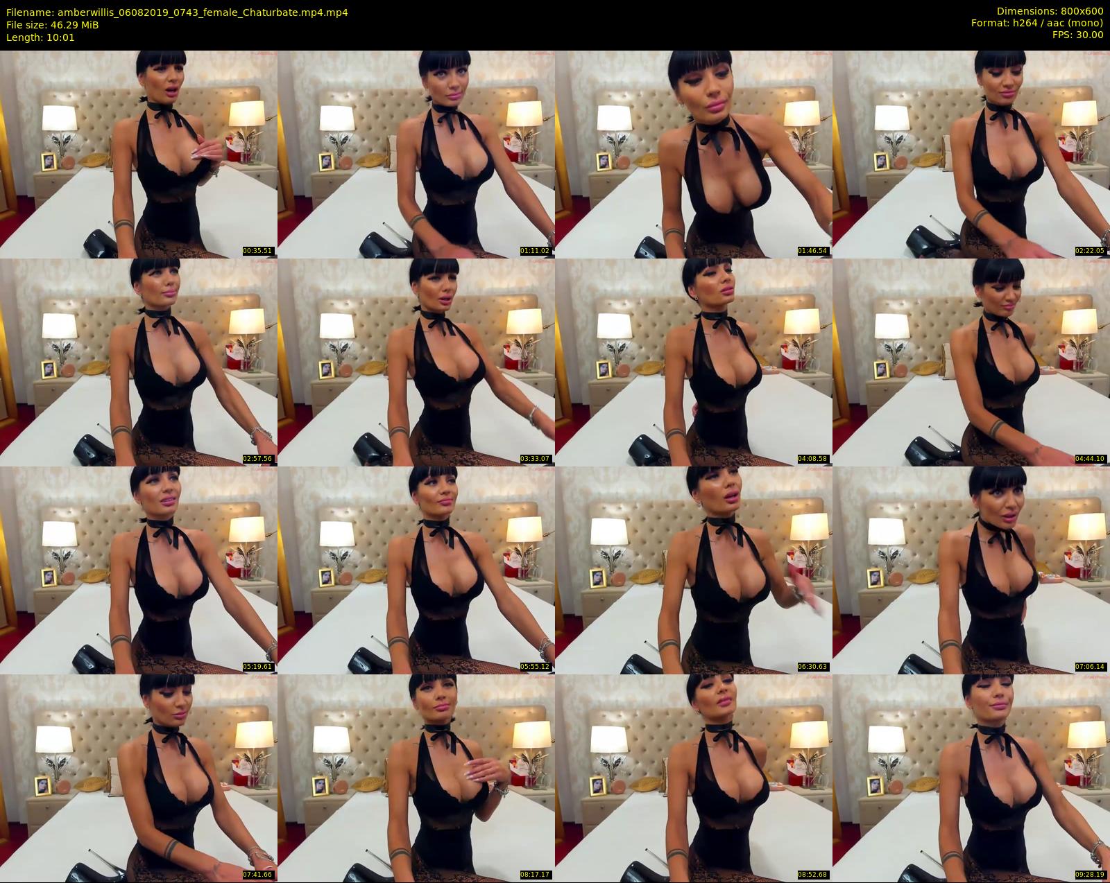 amberwillis — 11 minute Chaturbate female cam show recording, 480p, Aug 6, 2019