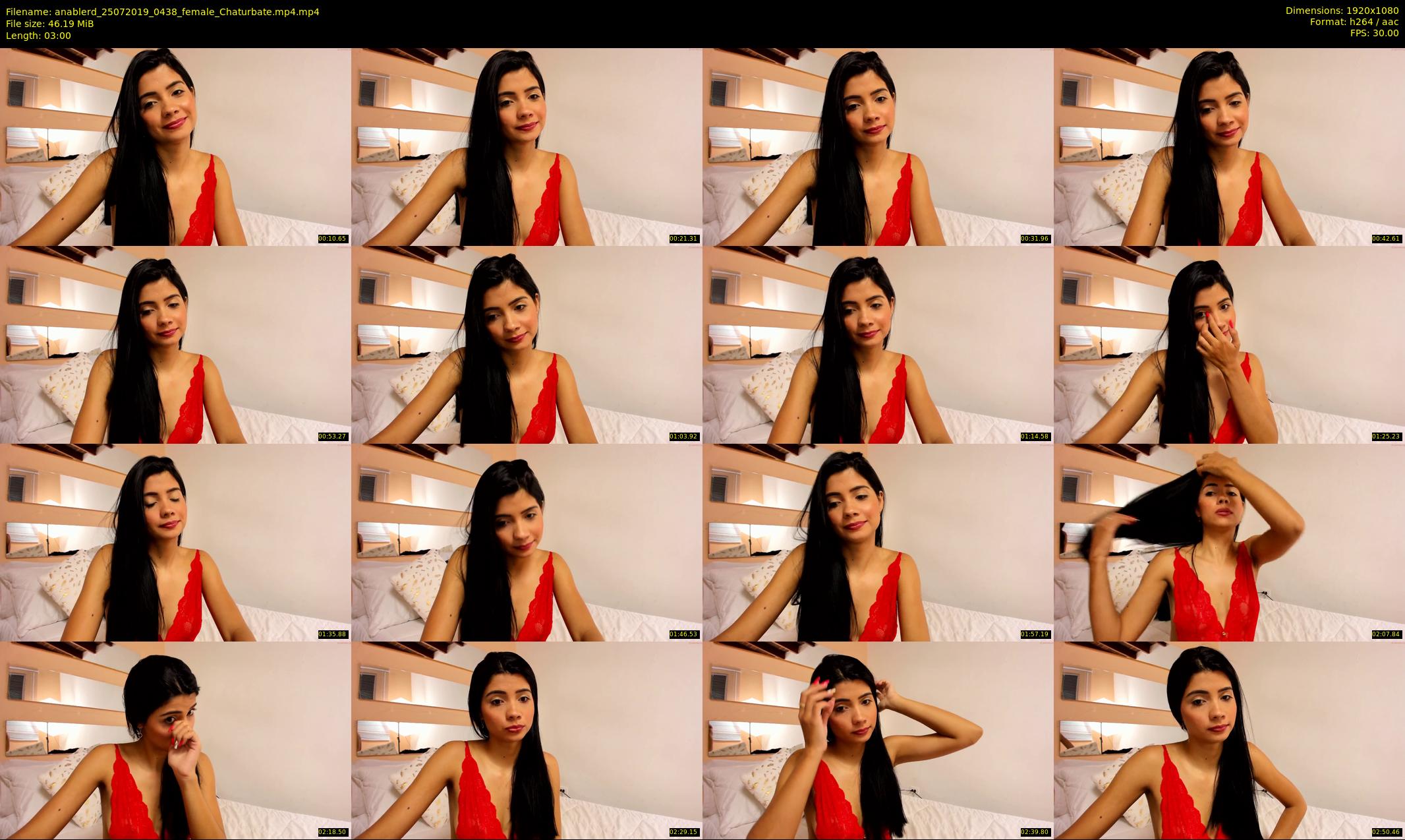 anablerd — 3 minute Chaturbate female cam show recording, 1080p, Jul 25, 2019