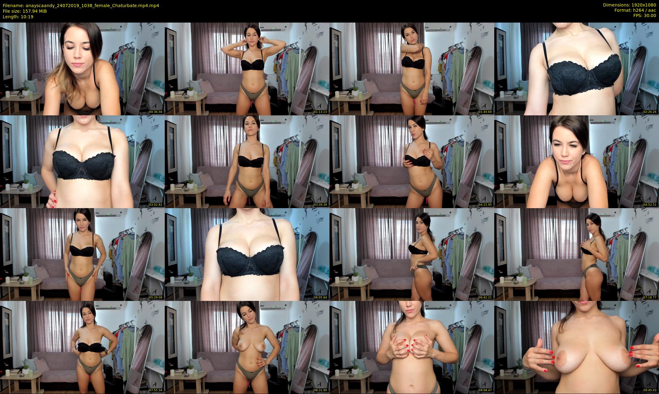 anayscaandy — 11 minute Chaturbate female cam show recording, 1080p, Jul 24, 2019