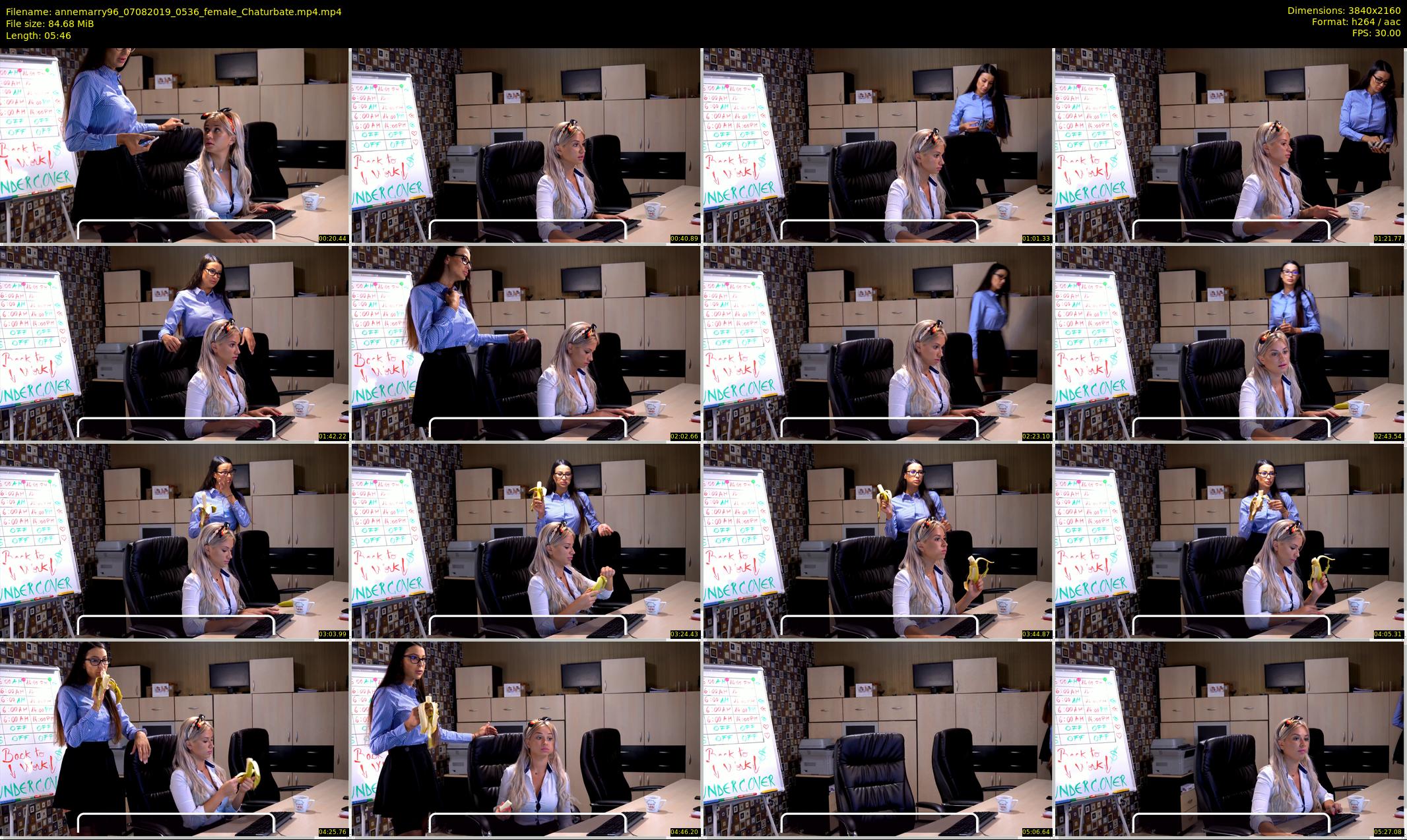annemarry96 — 6 minute Chaturbate female cam show recording, 4K, Aug 7, 2019