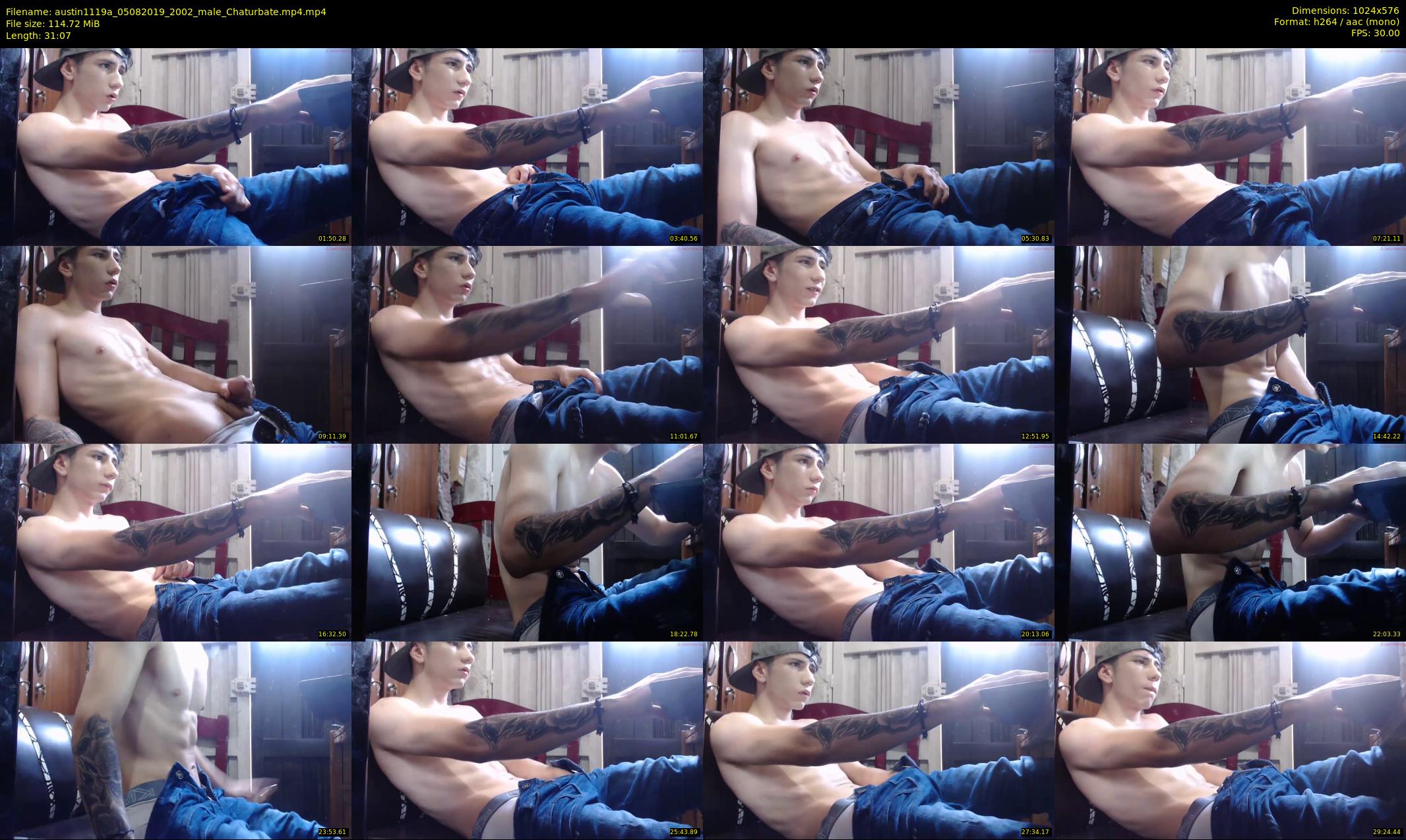 austin1119a — 32 minute Chaturbate male cam show recording, 480p, Aug 5, 2019
