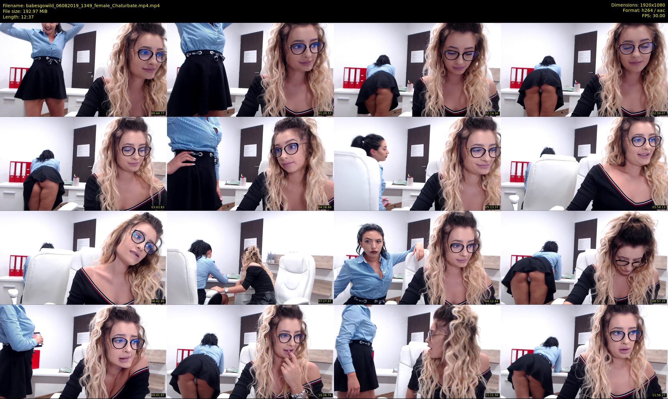 babesgowild — 13 minute Chaturbate couple cam show recording, 1080p, Aug 6, 2019