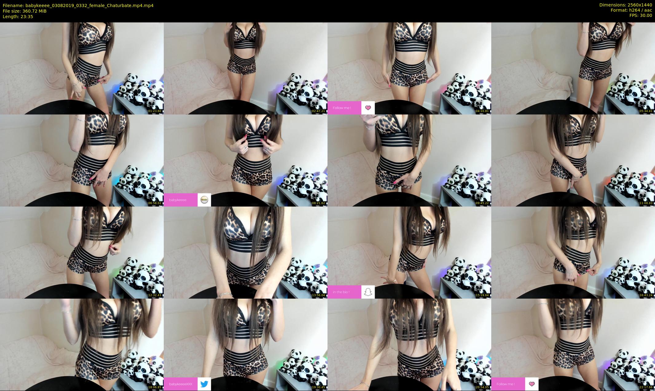 babykeeee — 24 minute Chaturbate female cam show recording, 1080p, Aug 3, 2019