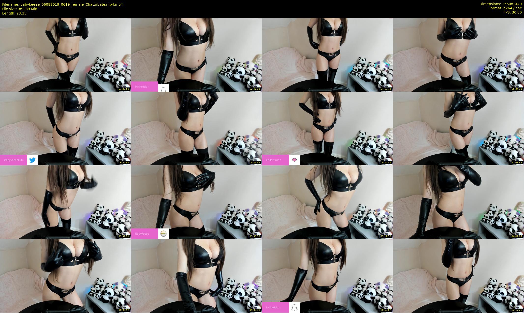 babykeeee — 24 minute Chaturbate female cam show recording, 1080p, Aug 6, 2019