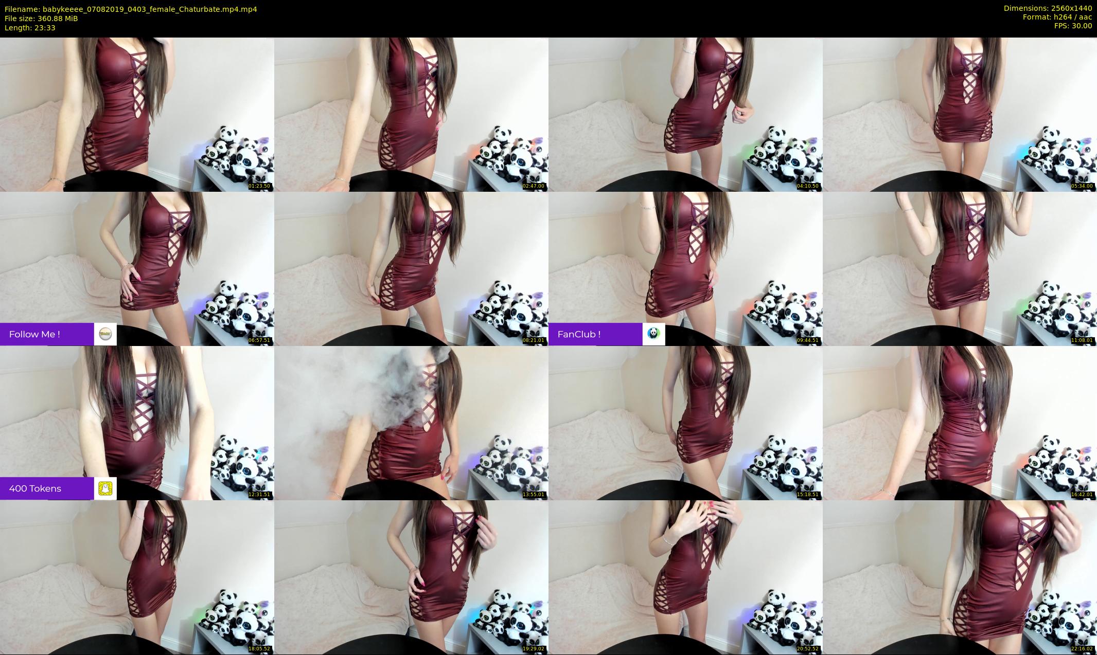 babykeeee — 24 minute Chaturbate female cam show recording, 1080p, Aug 7, 2019