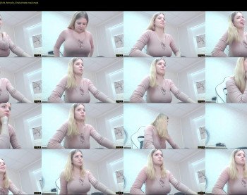 blondiebetsy — 22 minute Chaturbate female cam show recording, 720p, Aug 6, 2019