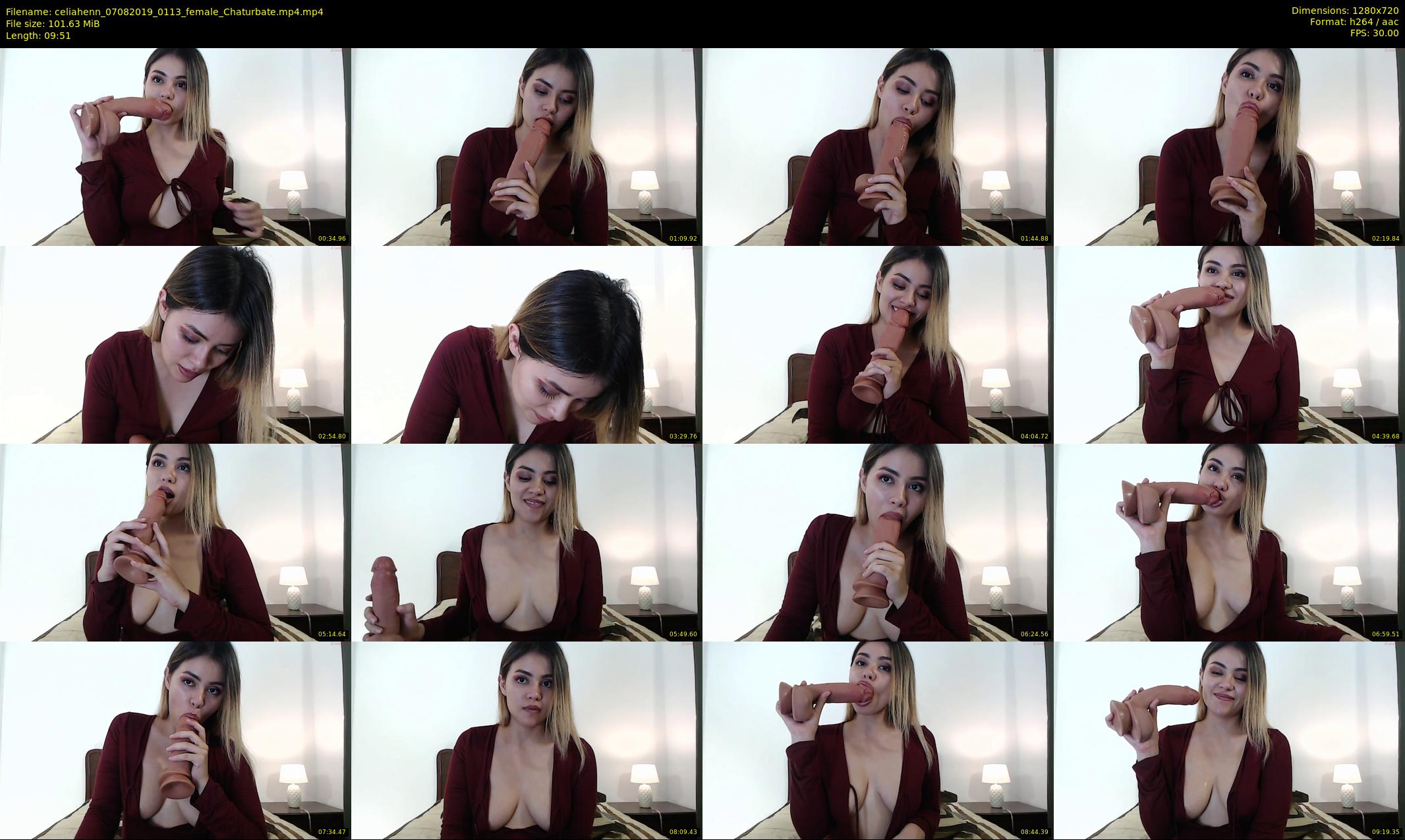 celiahenn — 10 minute Chaturbate female cam show recording, 720p, Aug 7, 2019