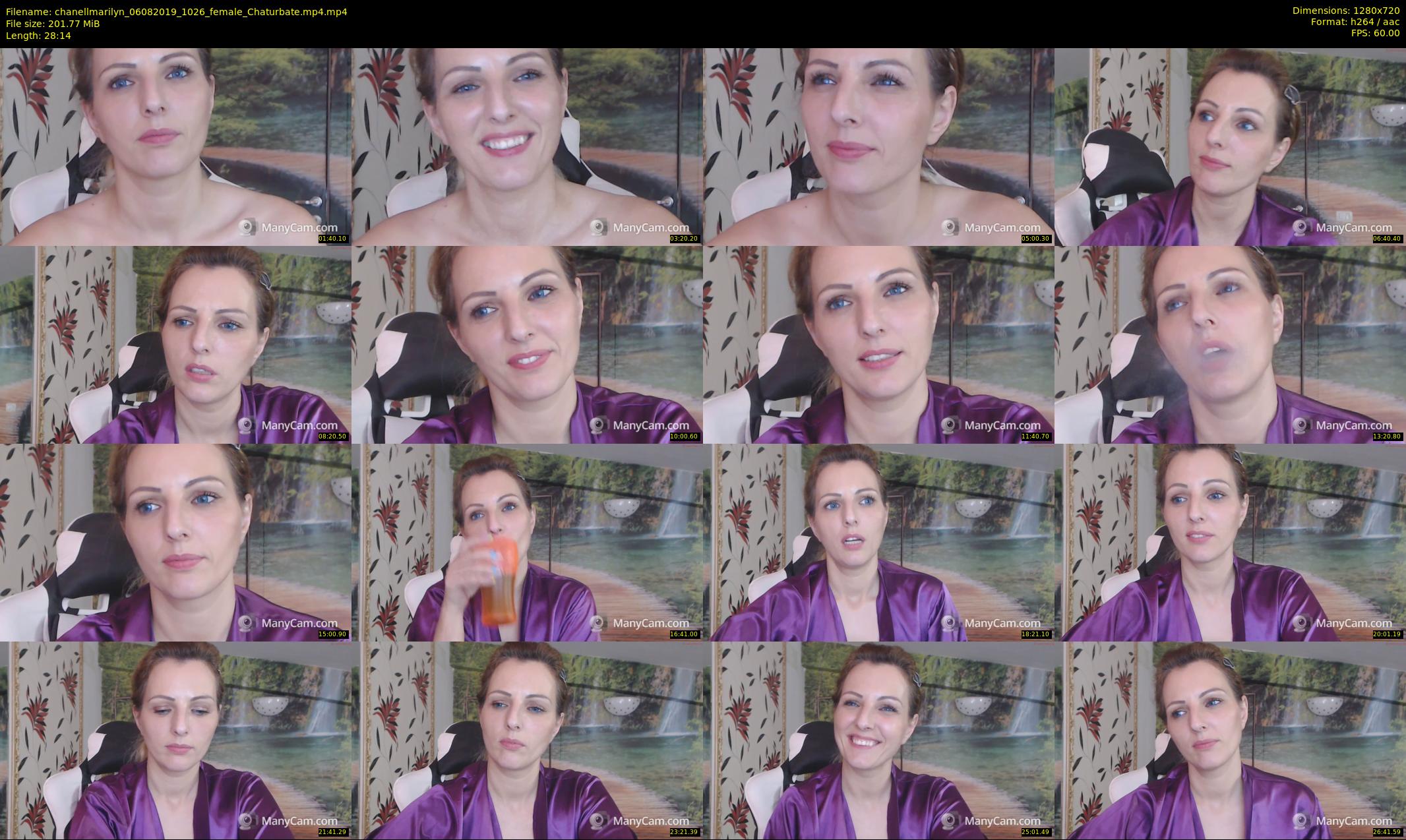 chanellmarilyn — 29 minute Chaturbate female cam show recording, 720p, Aug 6, 2019