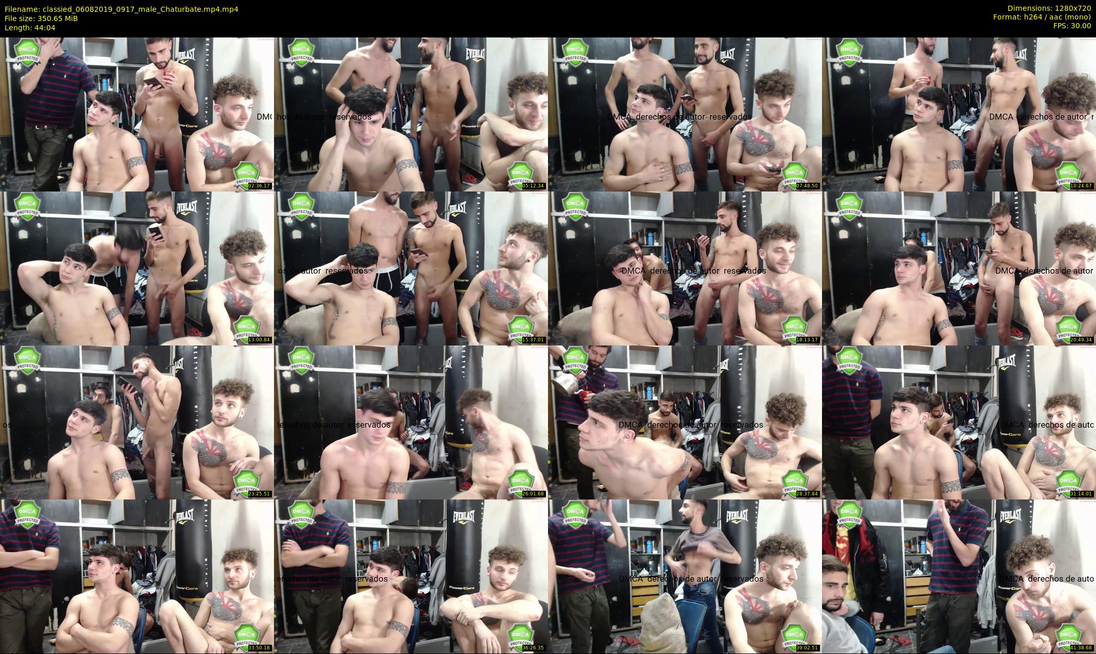 classied — 45 minute Chaturbate male cam show recording, 720p, Aug 6, 2019