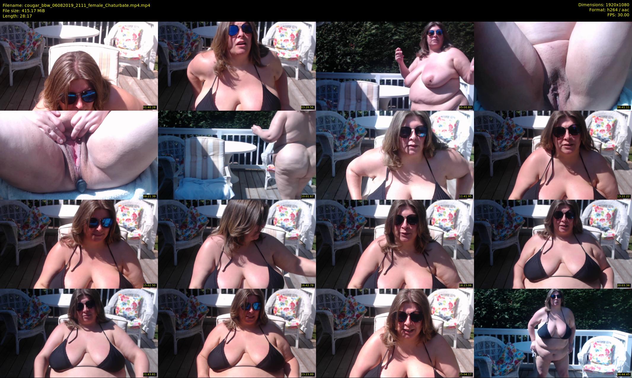 cougar_bbw — 29 minute Chaturbate female cam show recording, 1080p, Aug 6, 2019