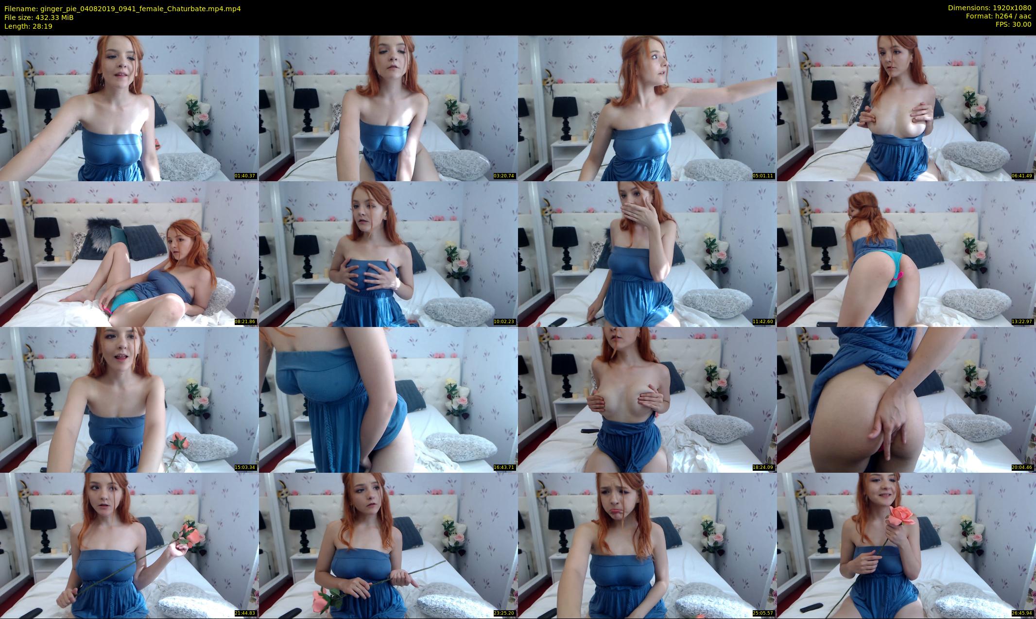ginger_pie — 29 minute Chaturbate female cam show recording, 1080p, Aug 4, 2019
