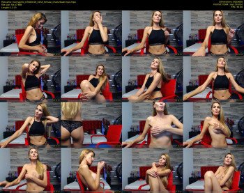 hornygirllx — 12 minute Chaturbate female cam show recording, 480p, Aug 7, 2019