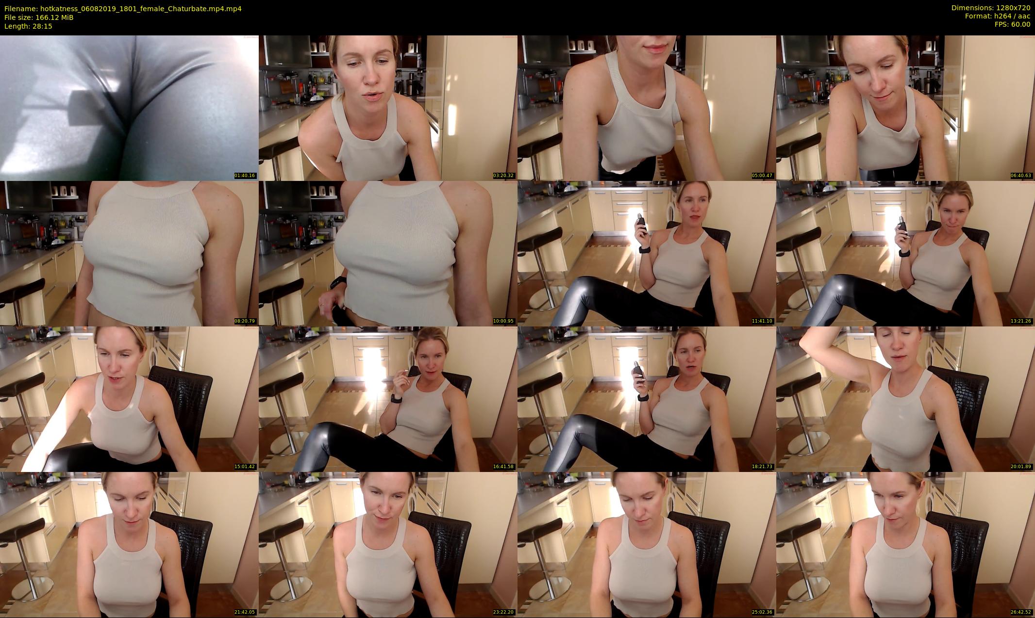 hotkatness — 29 minute Chaturbate female cam show recording, 720p, Aug 6, 2019