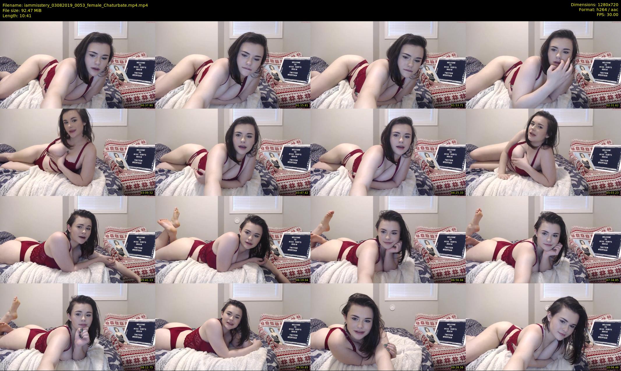iammisstery — 11 minute Chaturbate female cam show recording, 720p, Aug 3, 2019