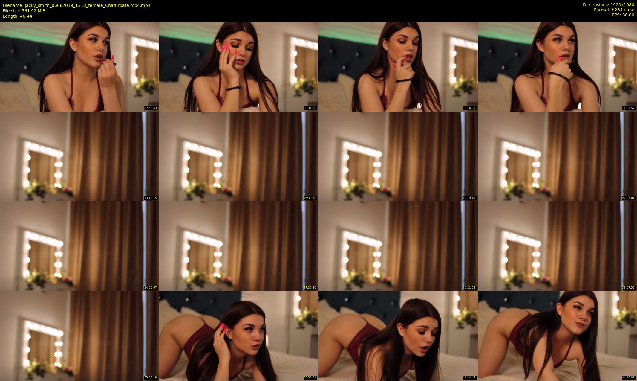 jacky_smith — 47 minute Chaturbate female cam show recording, 1080p, Aug 6, 2019