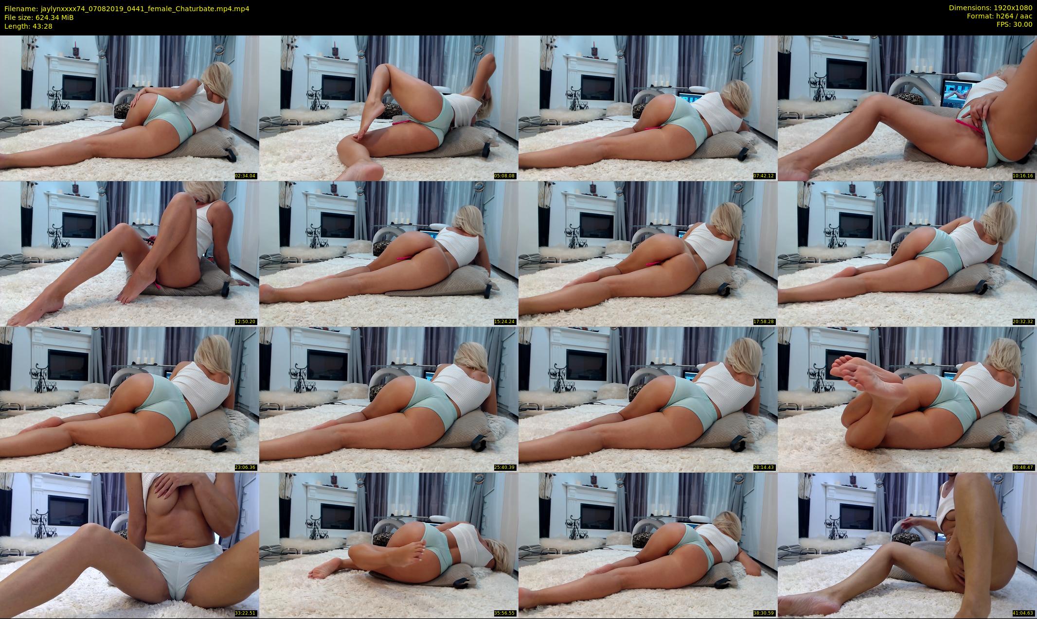 jaylynxxxx74 — 44 minute Chaturbate female cam show recording, 1080p, Aug 7, 2019
