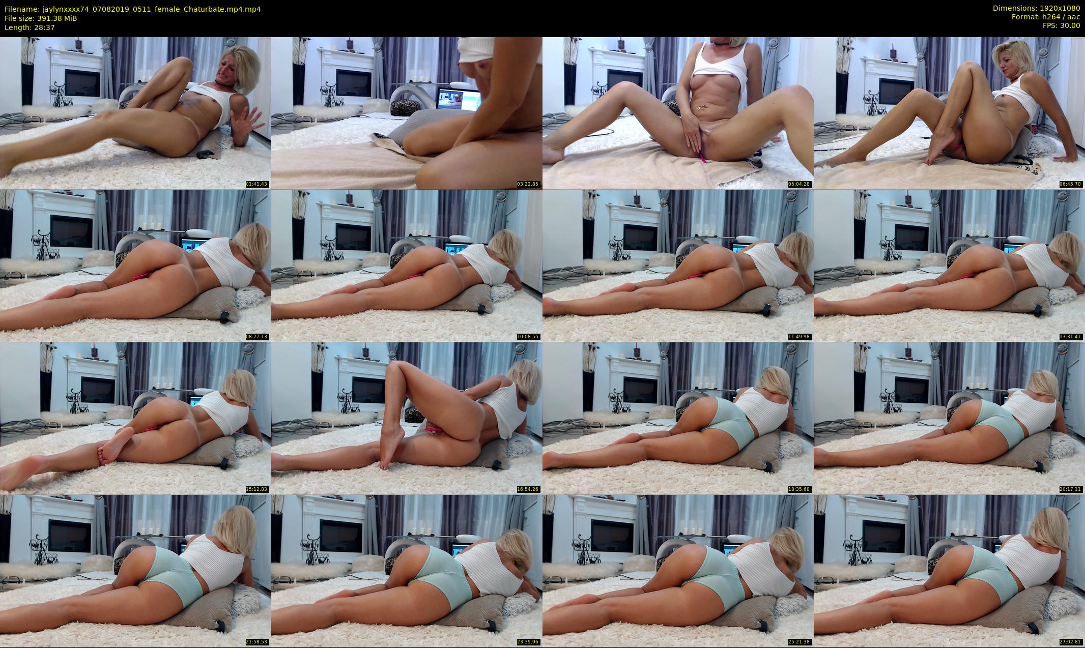 jaylynxxxx74 — 29 minute Chaturbate female cam show recording, 1080p, Aug 7, 2019