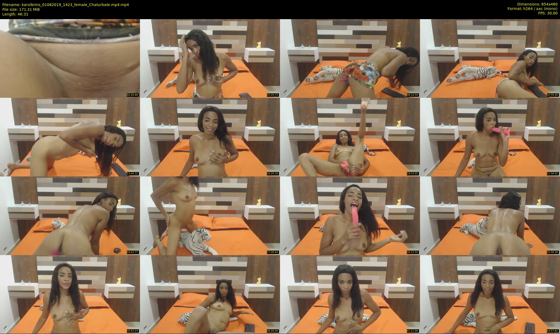 karolbrins — 47 minute Chaturbate female cam show recording, 480p, Aug 1, 2019