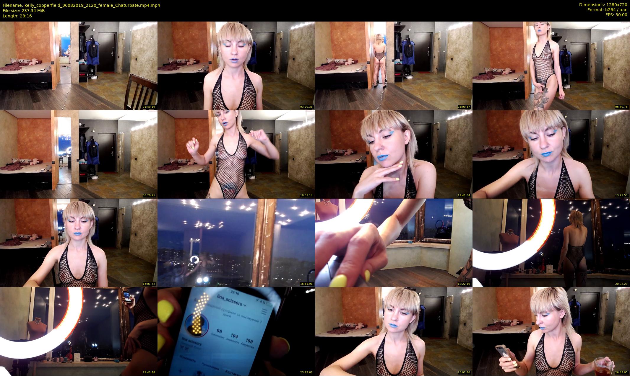 kelly_copperfield — 29 minute Chaturbate female cam show recording, 720p, Aug 6, 2019