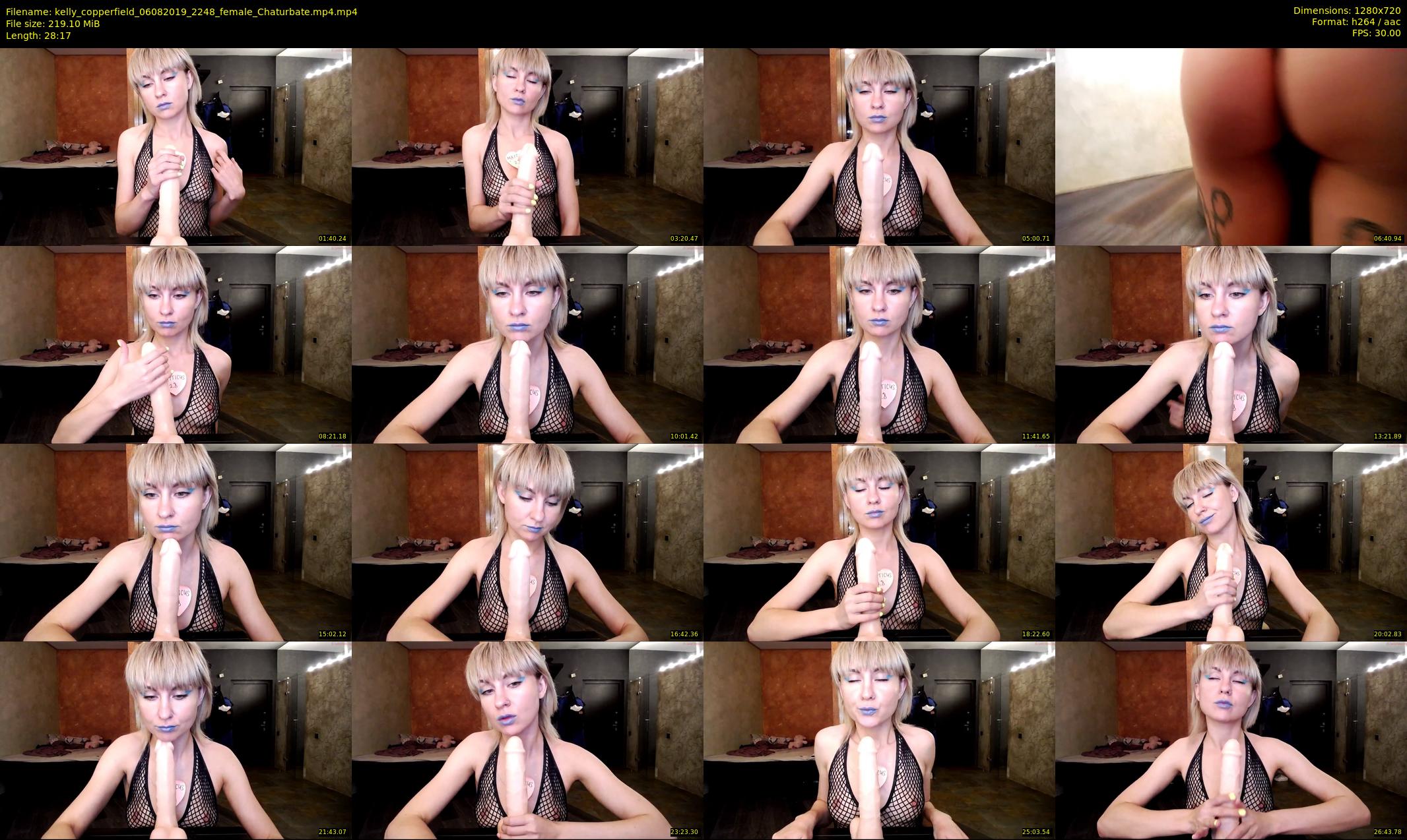 kelly_copperfield — 29 minute Chaturbate female cam show recording, 720p, Aug 6, 2019