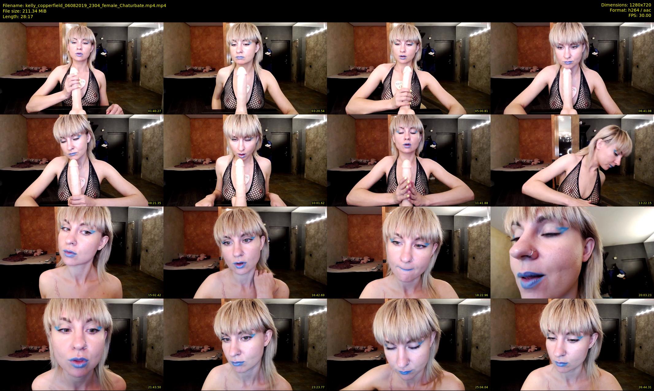 kelly_copperfield — 29 minute Chaturbate female cam show recording, 720p, Aug 6, 2019