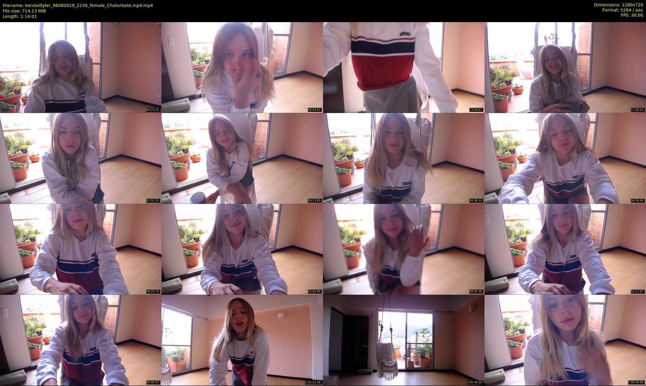 kendalltyler — 75 minute Chaturbate female cam show recording, 720p, Aug 6, 2019