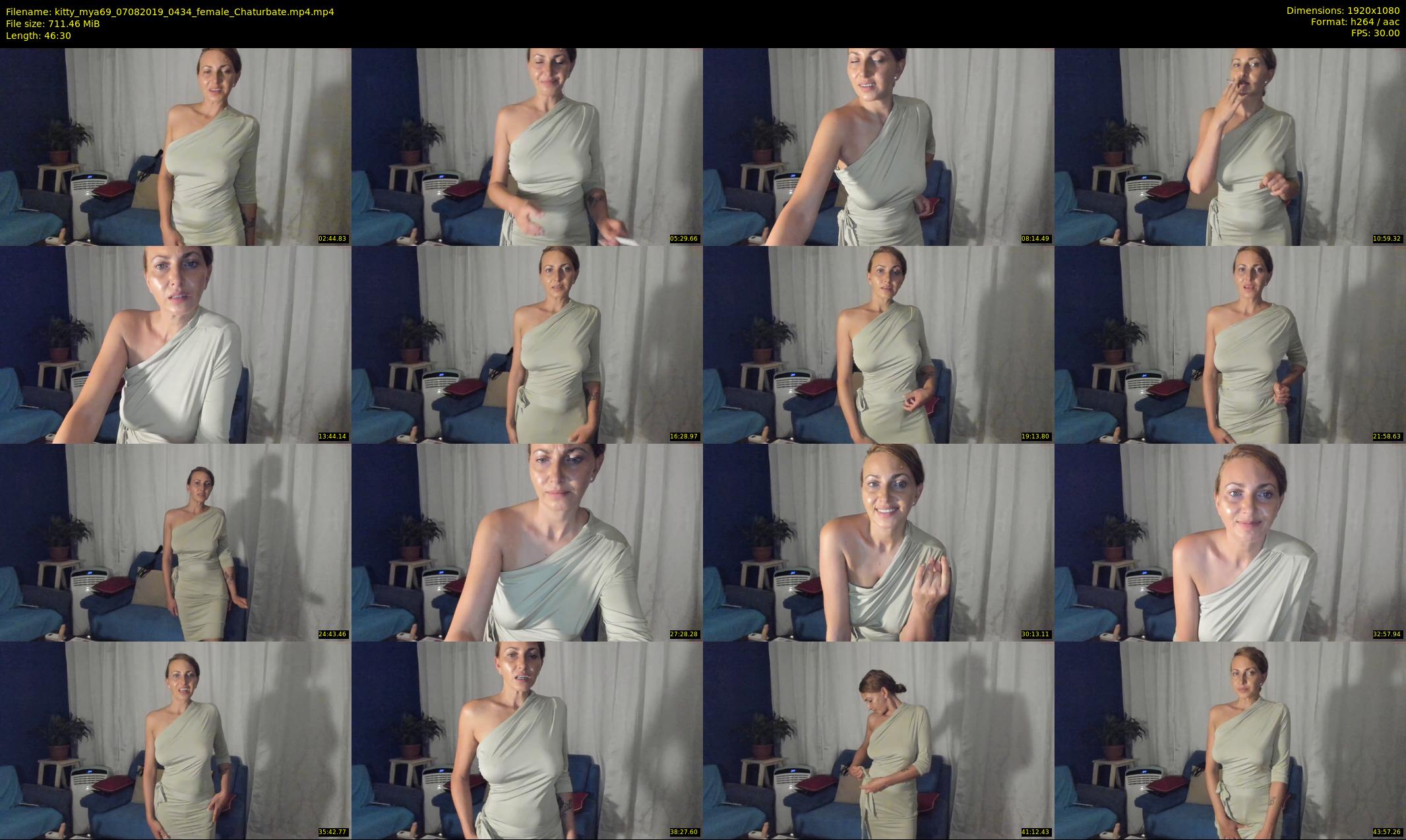 kitty_mya69 — 47 minute Chaturbate female cam show recording, 1080p, Aug 7, 2019