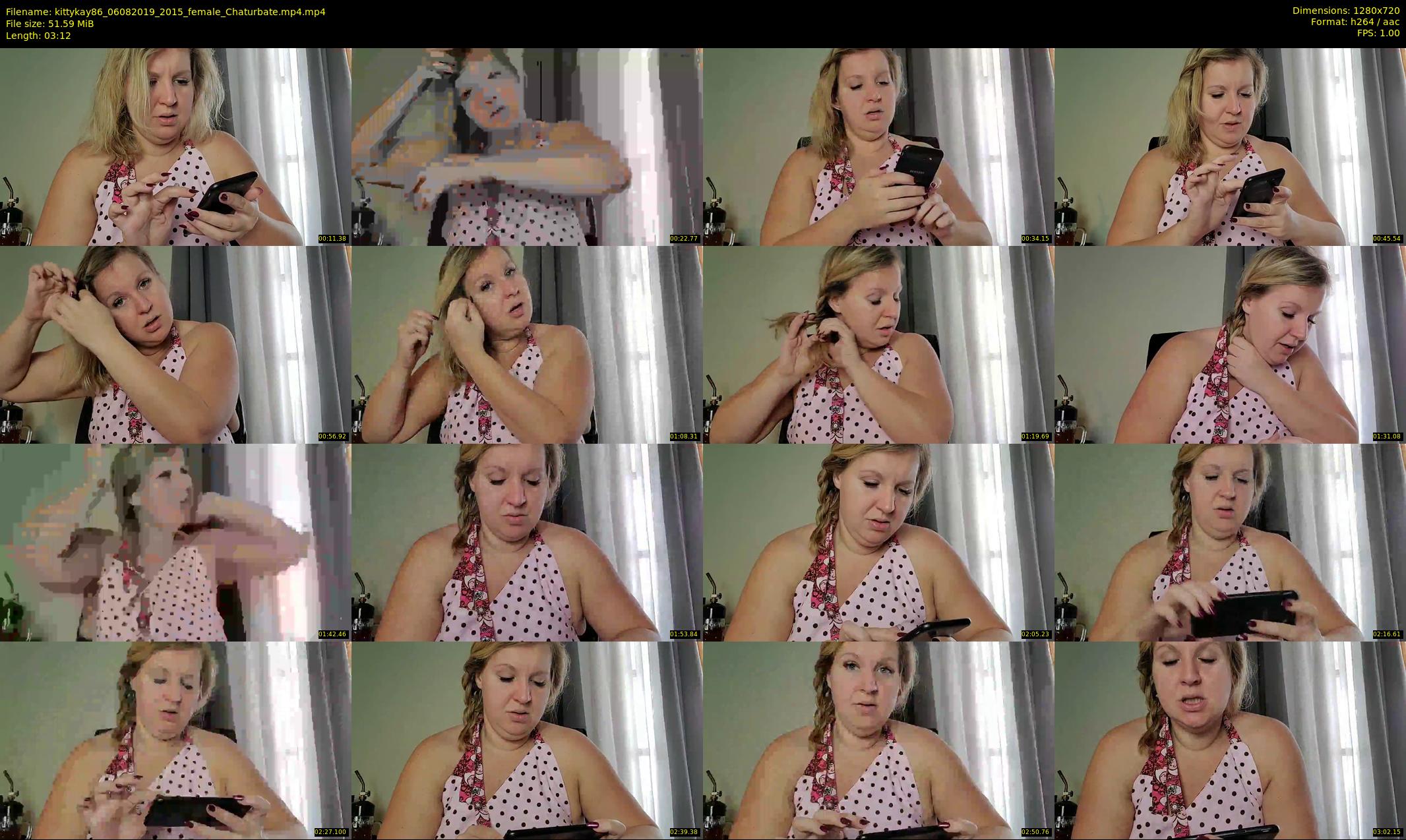 kittykay86 — 4 minute Chaturbate female cam show recording, 720p, Aug 6, 2019