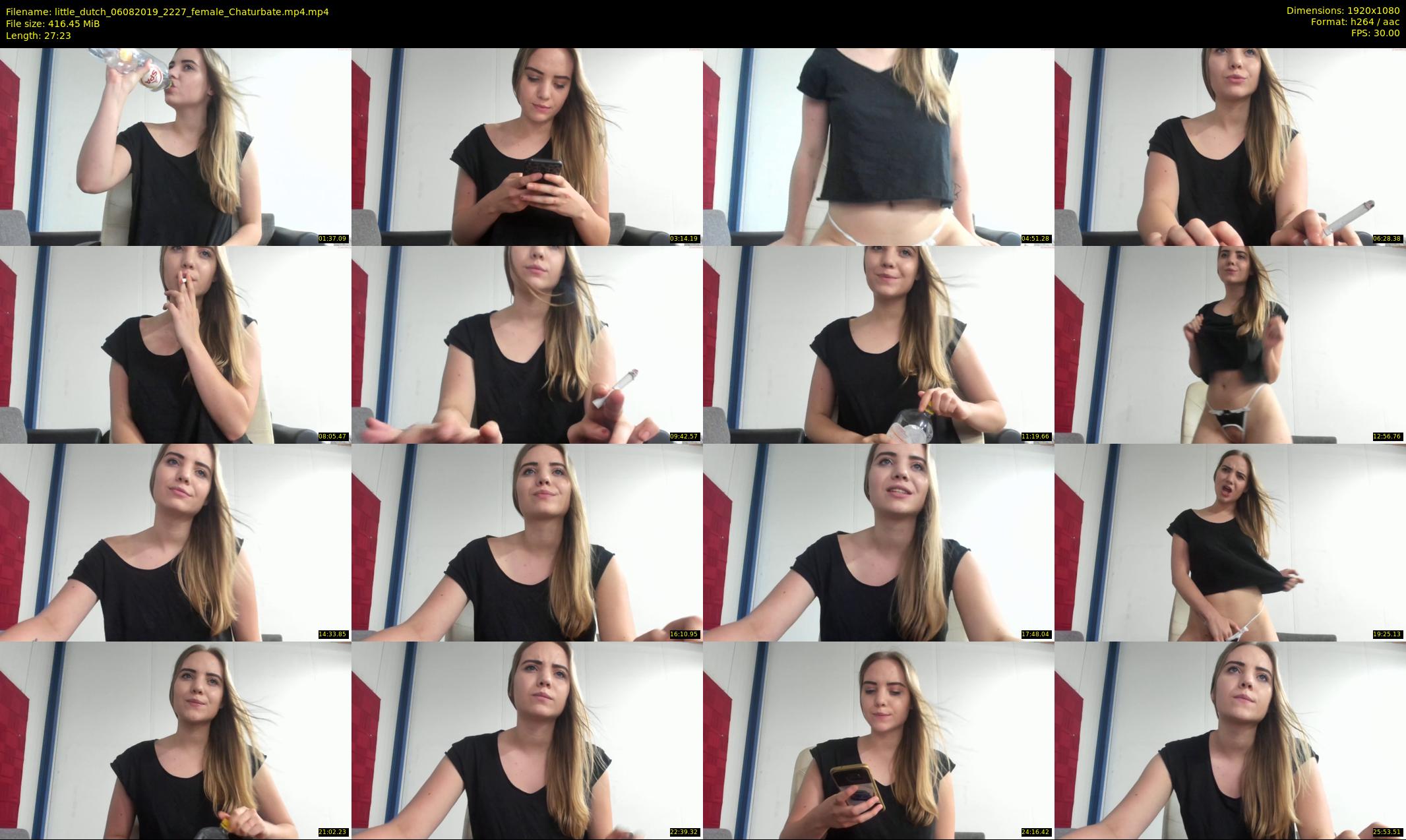little_dutch — 28 minute Chaturbate female cam show recording, 1080p, Aug 6, 2019