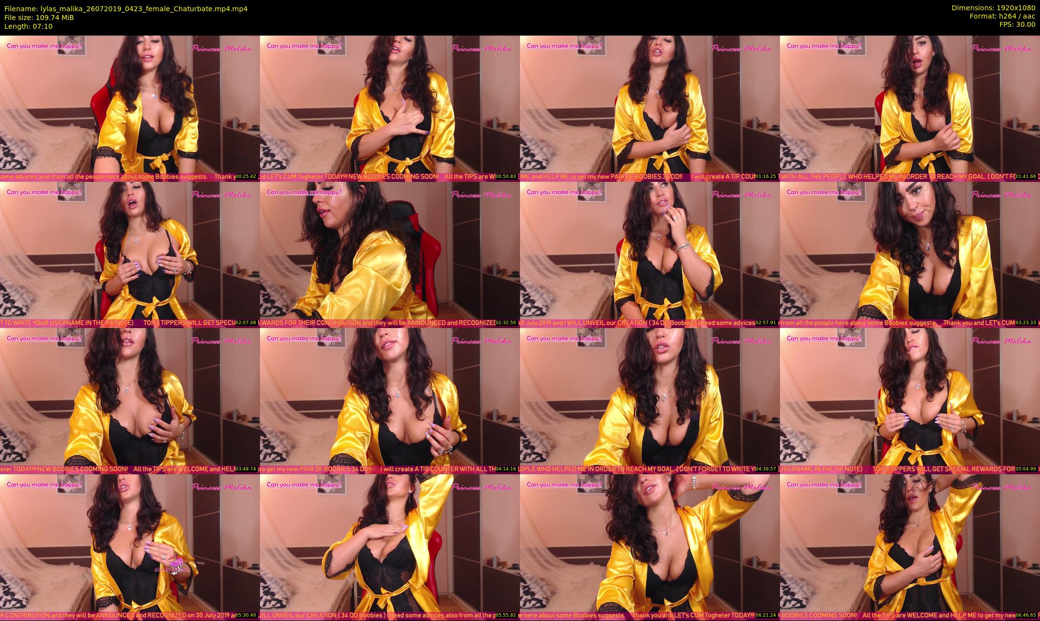 lylas_malika — 8 minute Chaturbate female cam show recording, 1080p, Jul 26, 2019