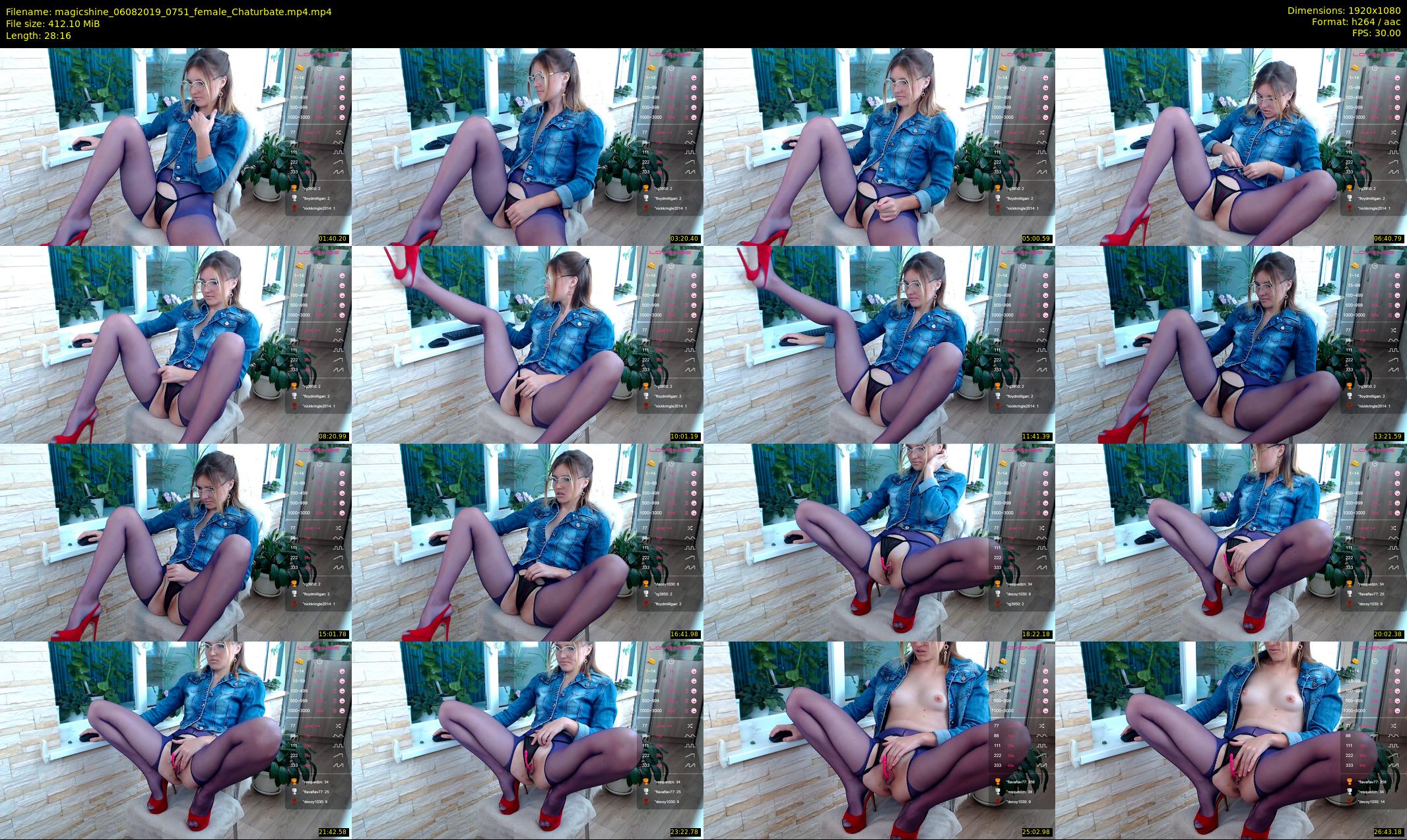 magicshine — 29 minute Chaturbate female cam show recording, 1080p, Aug 6, 2019
