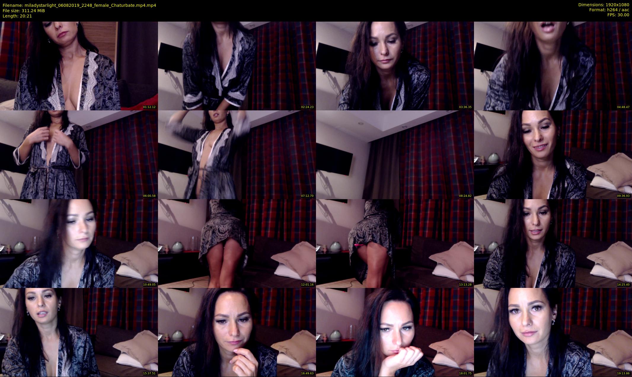 miladystarlight — 21 minute Chaturbate female cam show recording, 1080p, Aug 6, 2019