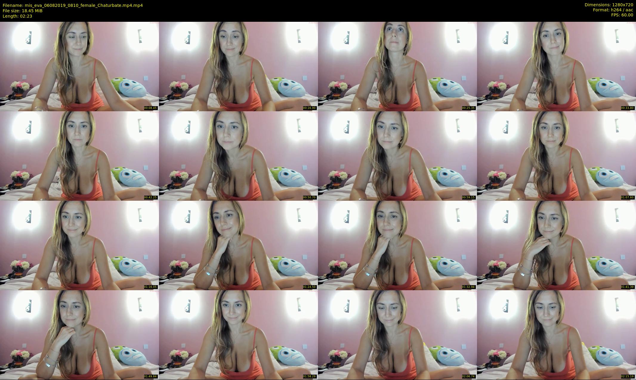 mis_eva — 3 minute Chaturbate female cam show recording, 720p, Aug 6, 2019