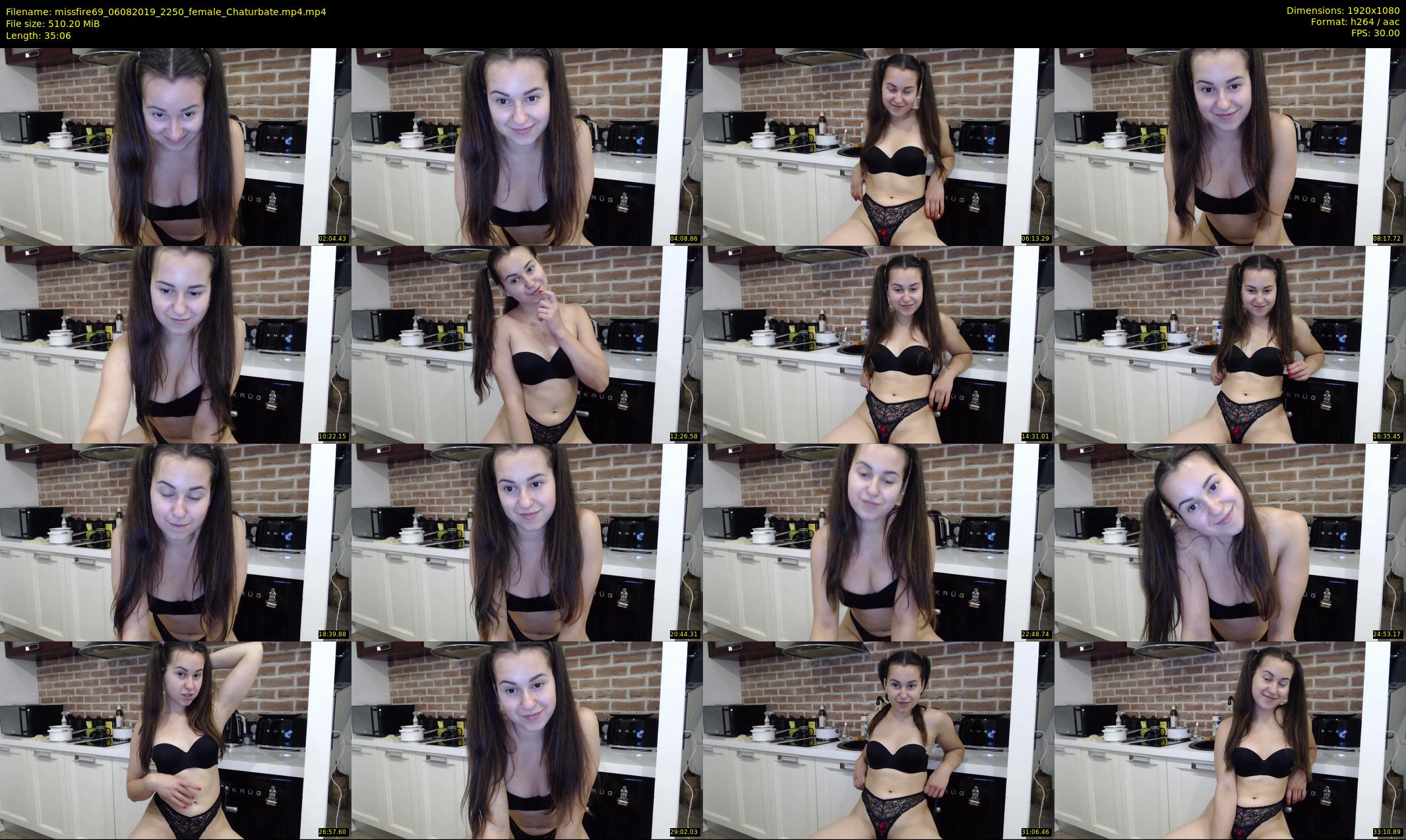 missfire69 — 36 minute Chaturbate female cam show recording, 1080p, Aug 6, 2019