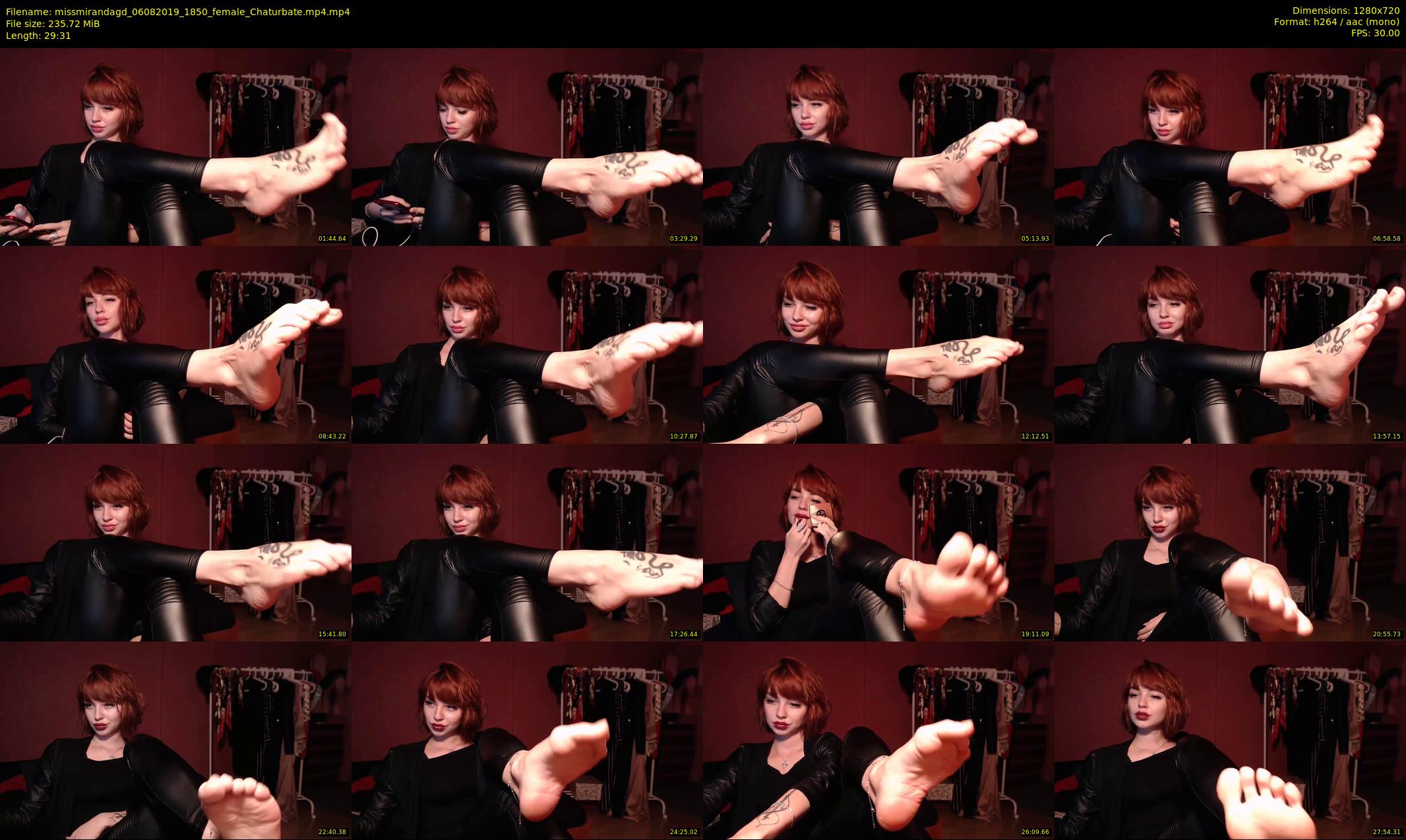 missmirandagd — 30 minute Chaturbate female cam show recording, 720p, Aug 6, 2019