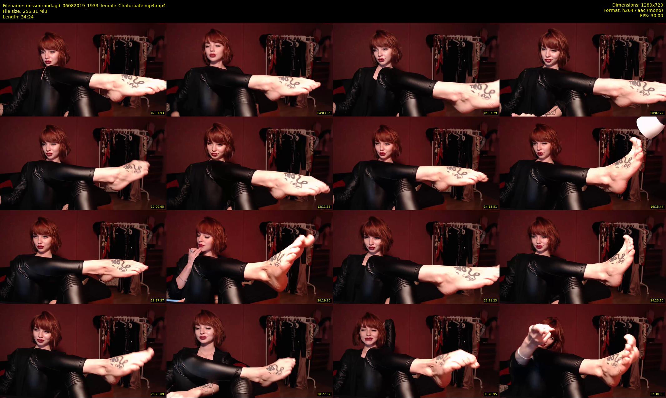 missmirandagd — 35 minute Chaturbate female cam show recording, 720p, Aug 6, 2019