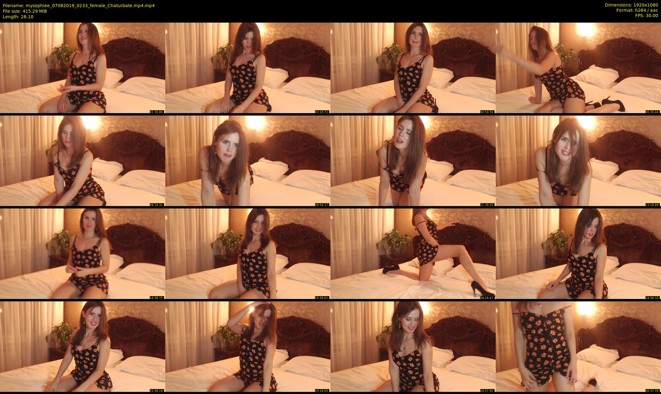 mysophiee — 29 minute Chaturbate female cam show recording, 1080p, Aug 7, 2019