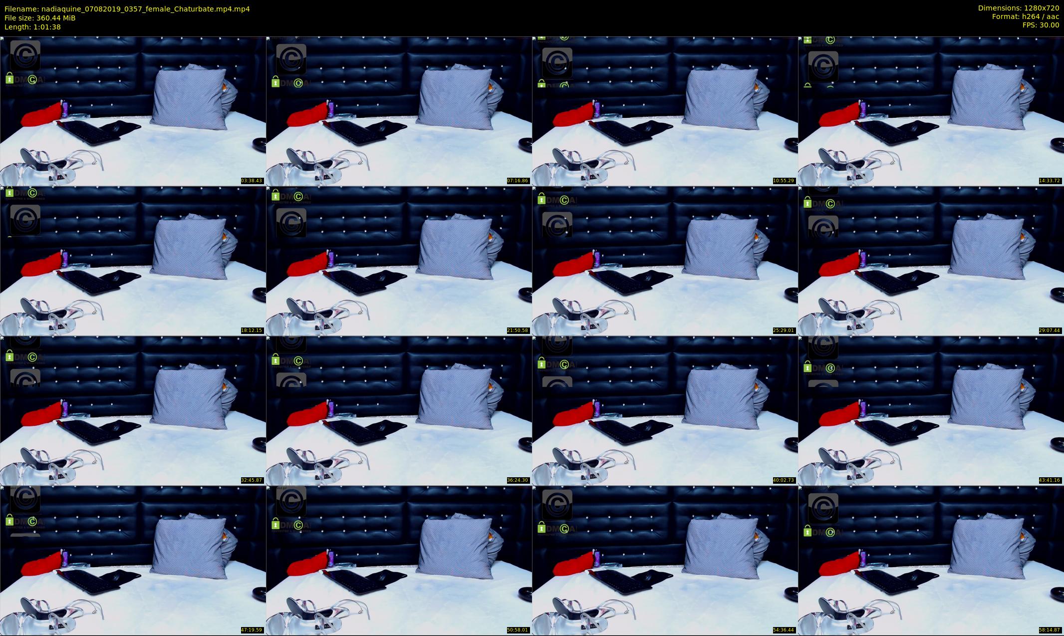 nadiaquine — 62 minute Chaturbate female cam show recording, 720p, Aug 7, 2019
