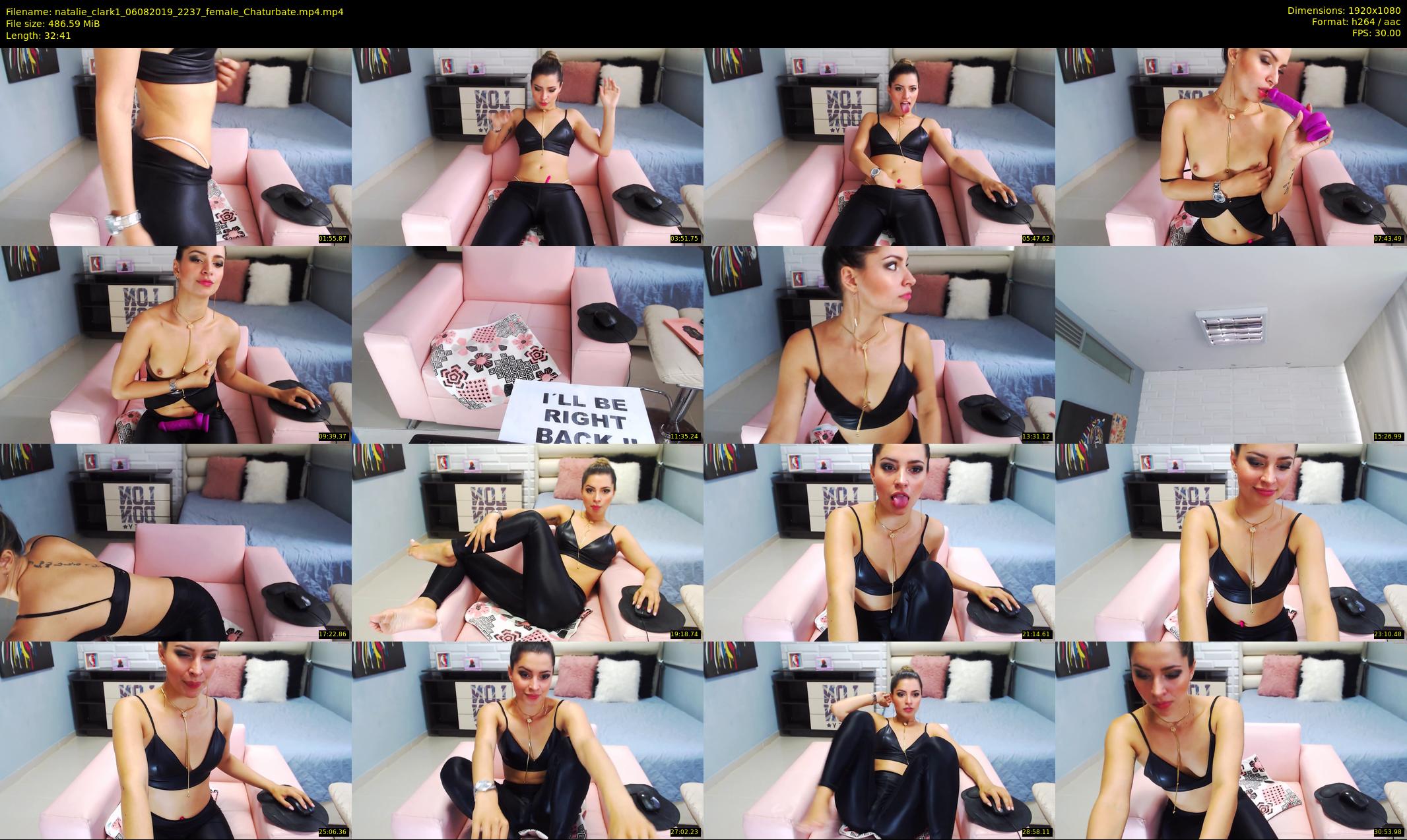 natalie_clark1 — 33 minute Chaturbate female cam show recording, 1080p, Aug 6, 2019