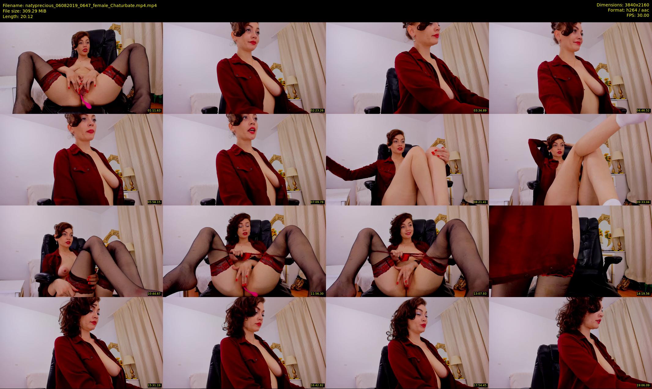 natyprecious — 21 minute Chaturbate female cam show recording, 4K, Aug 6, 2019