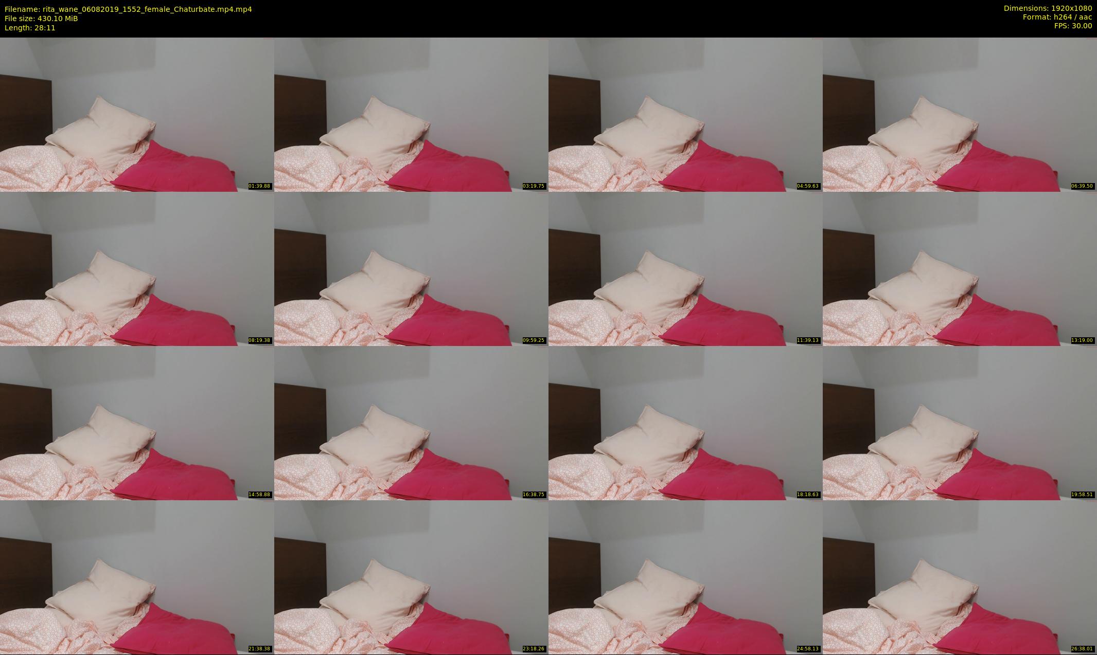 rita_wane — 29 minute Chaturbate female cam show recording, 1080p, Aug 6, 2019