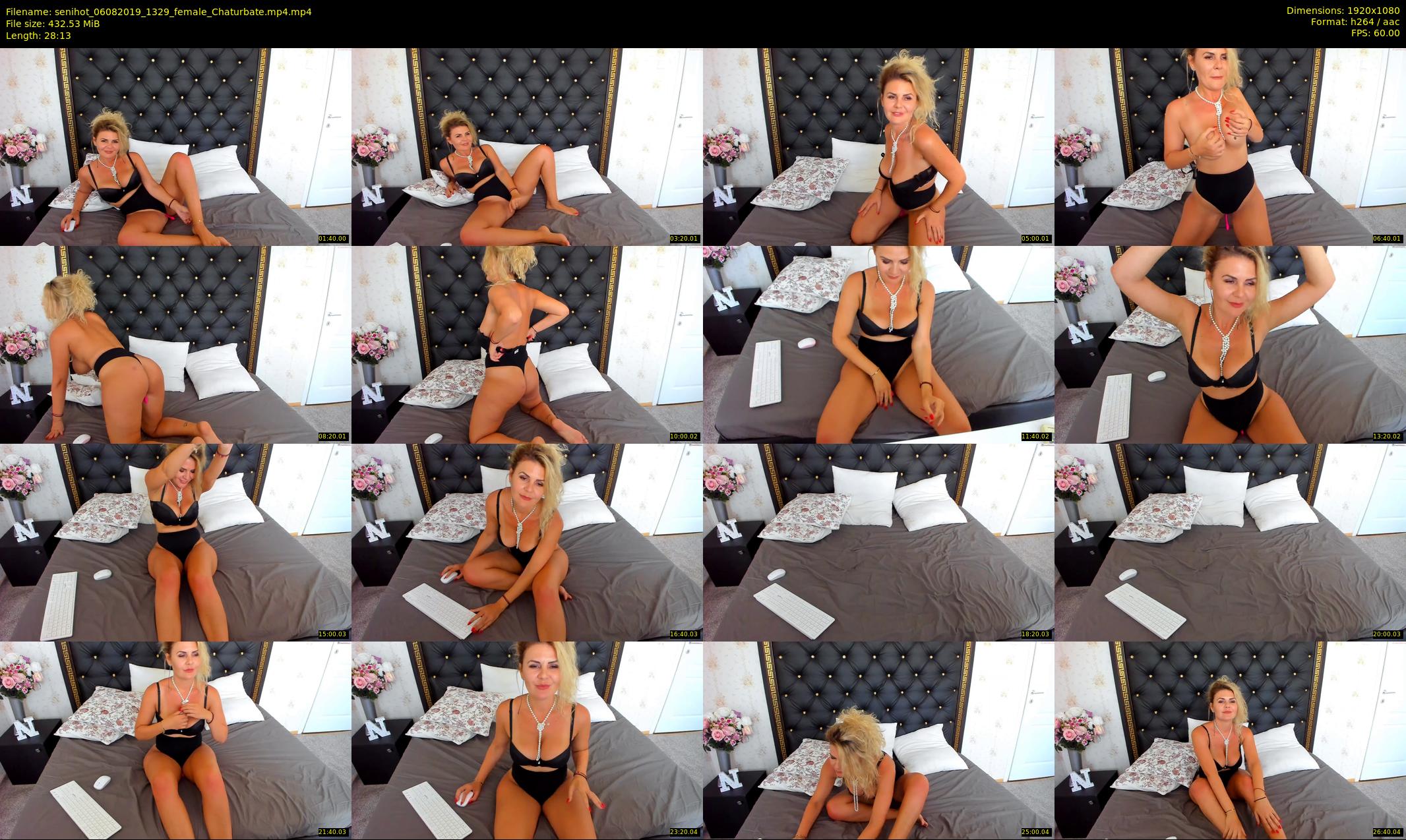 senihot — 29 minute Chaturbate female cam show recording, 1080p, Aug 6, 2019