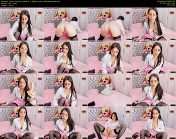 sophia_alejandra — 69 minute Chaturbate female cam show recording, 720p, Aug 6, 2019