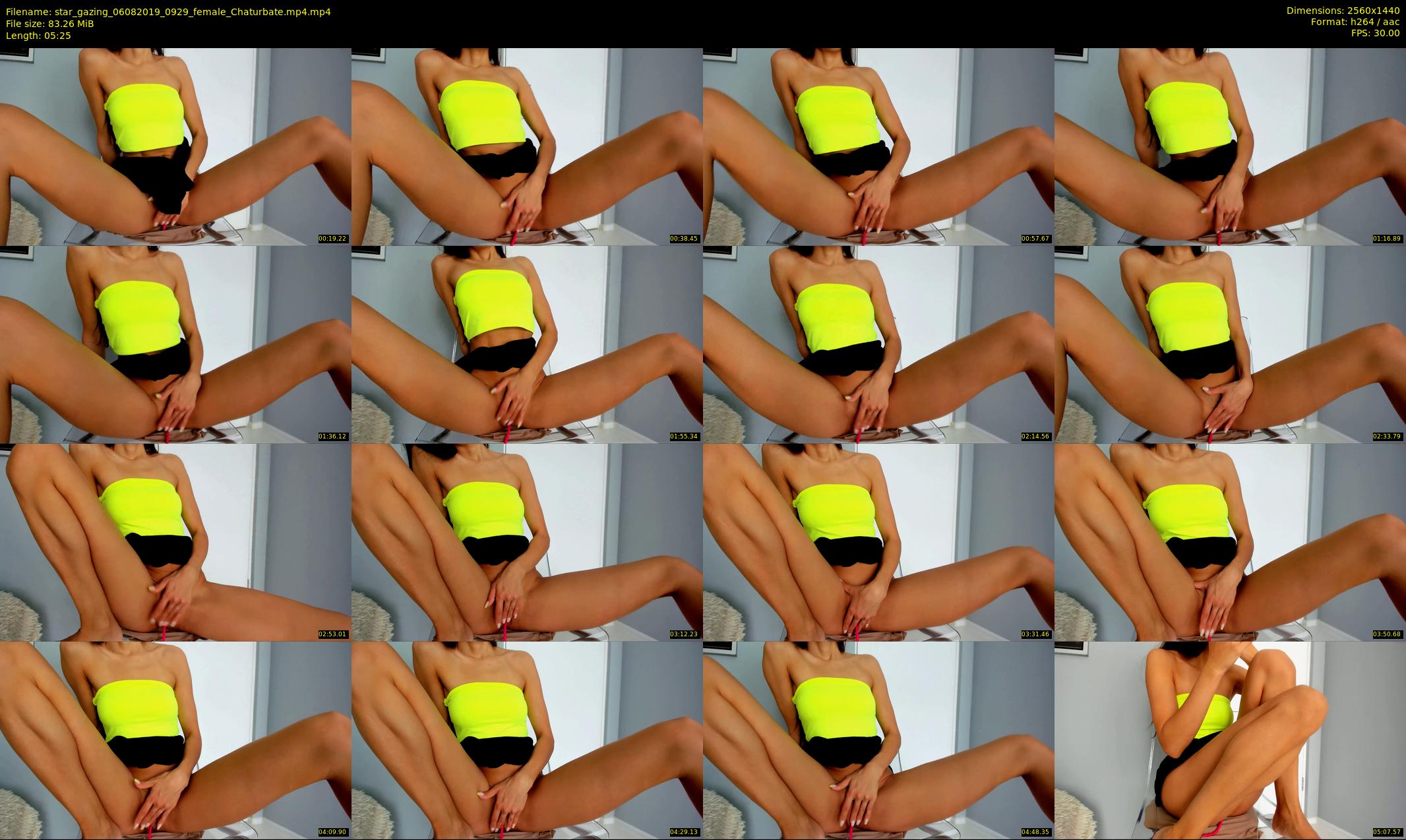 star_gazing — 6 minute Chaturbate female cam show recording, 1080p, Aug 6, 2019