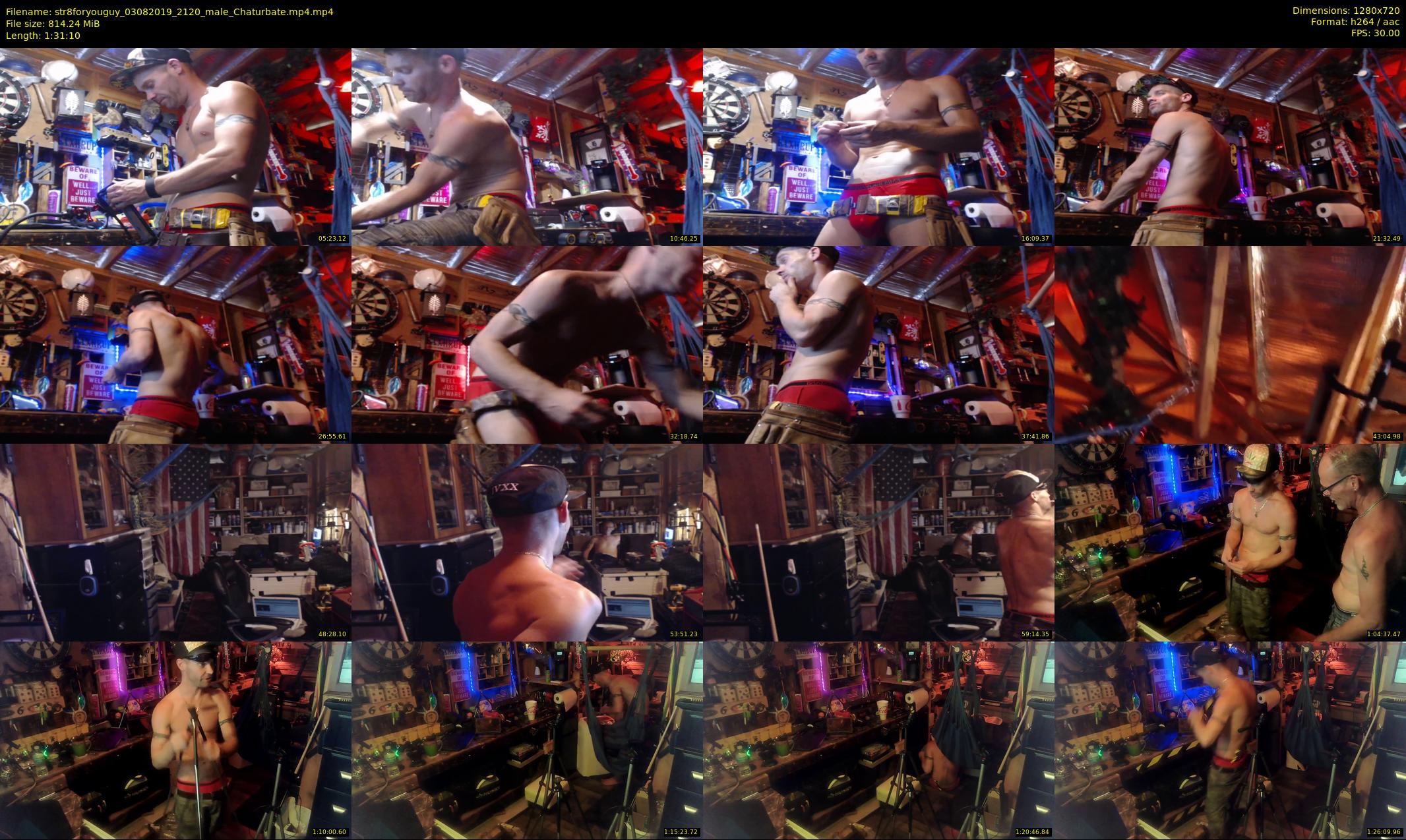 str8foryouguy — 92 minute Chaturbate male cam show recording, 720p, Aug 3, 2019