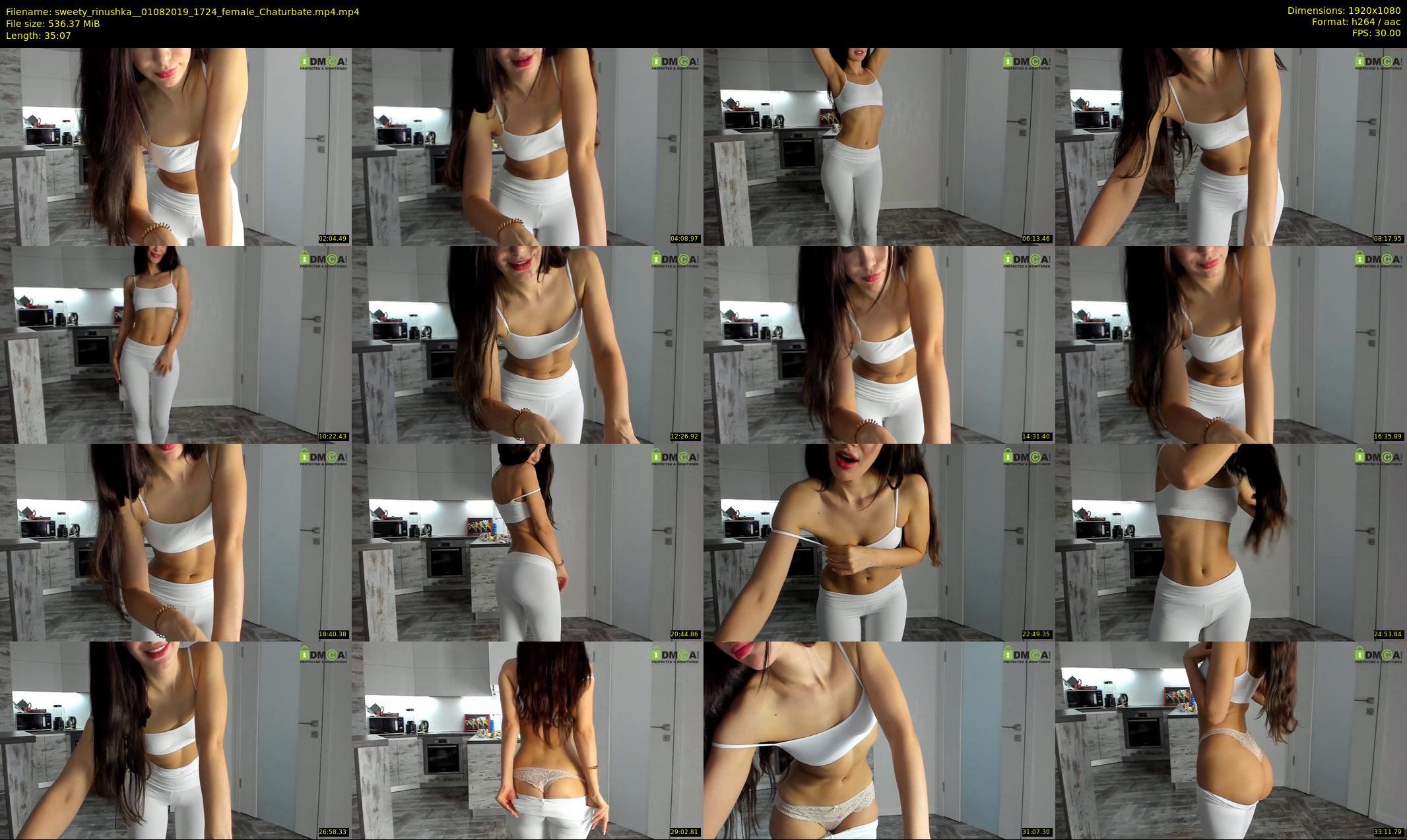 sweety_rinushka_ — 36 minute Chaturbate female cam show recording, 1080p, Aug 1, 2019